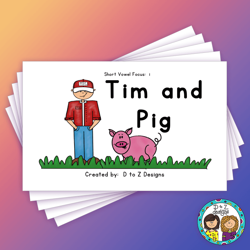 Tim and Pig (Pack of 5)